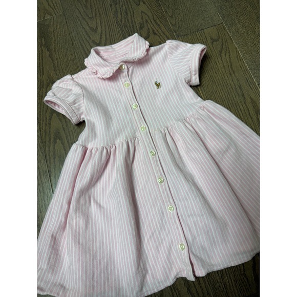 Ralph Lauren pink dress size 12M - Picture 2 of 7